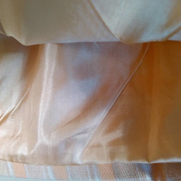 Heartbreak Coral Plaid Check Mini Skirt Size Medium - Picture 5 of 11